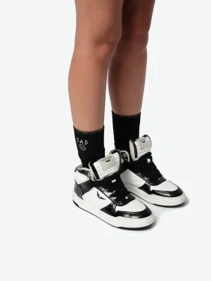 Wings High-Top Sneakers