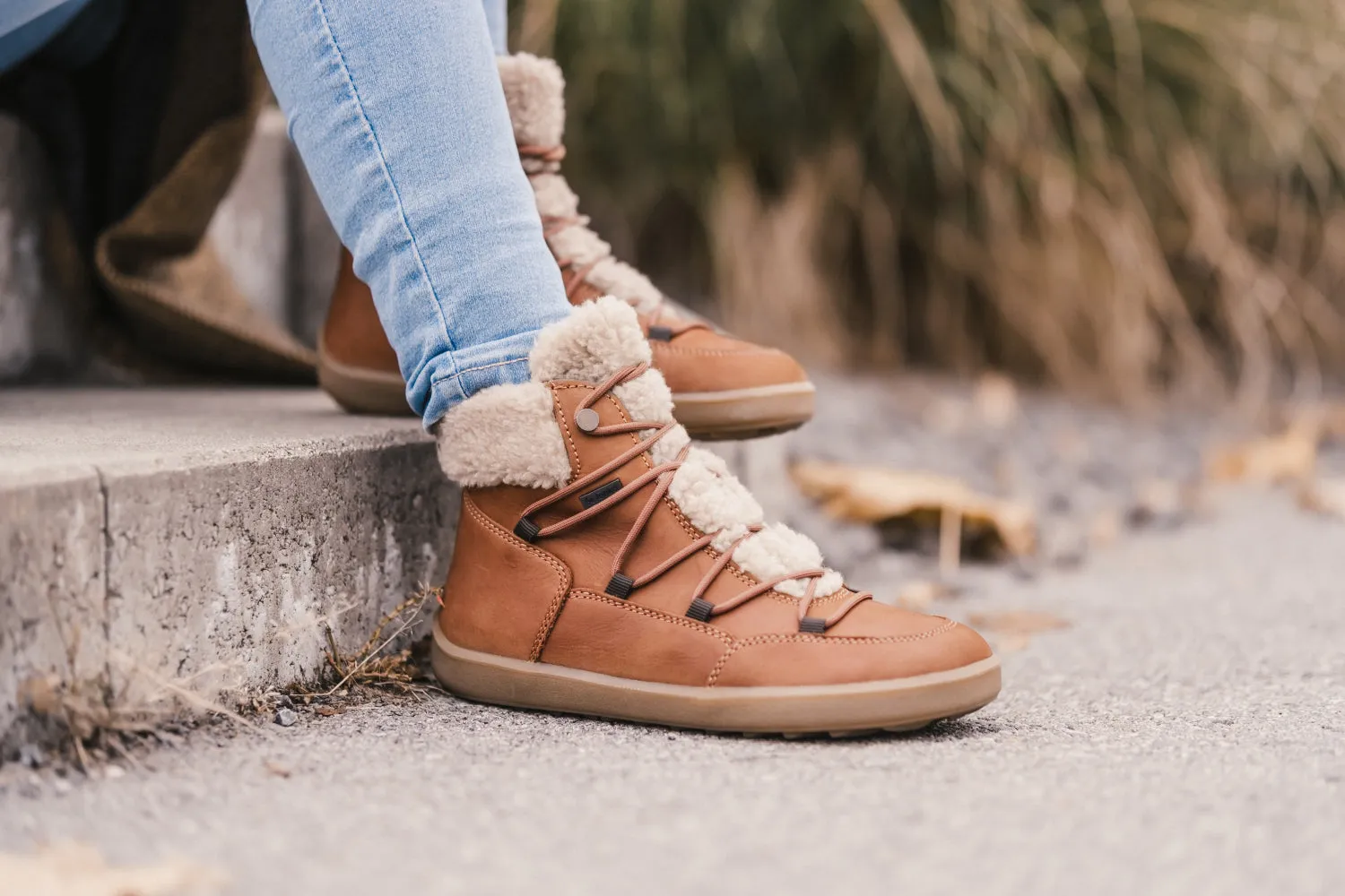 Winter Barefoot Boots Be Lenka Bliss - Brown